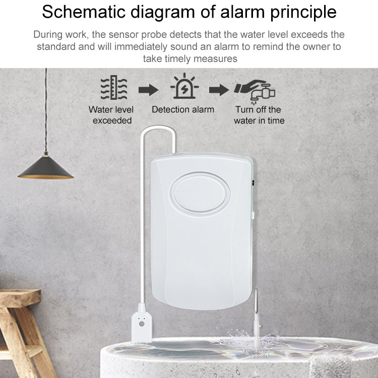 130dB Water Leakage Alarm Detector Sensor Detection Flood Alert Overflow Home Security Alarm System, Flood Alert 130dB Water Leakage Alarm Detector Sensor Detection Flood Alert Overflow Home Security Alarm System, Flood Alert